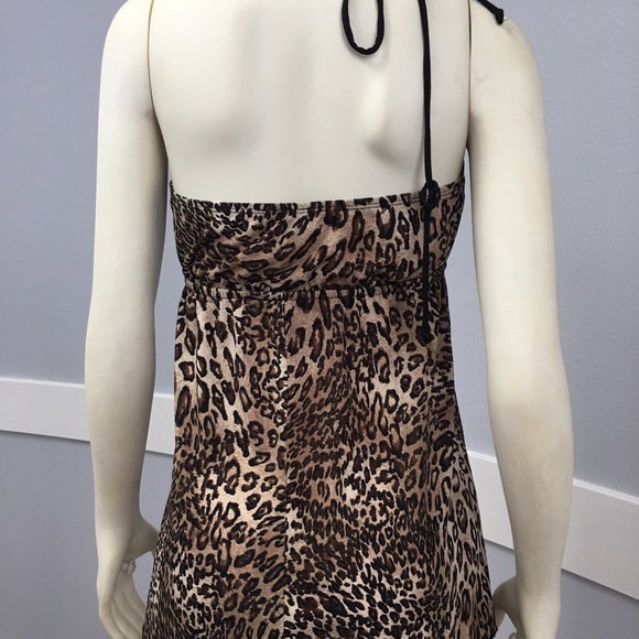 Leopard print halter top! - Picture 3 of 5